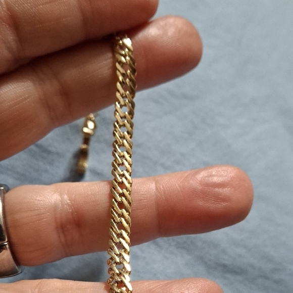 Gold Floral Bracelet Trio (Bra050) - Picture 4 of 4